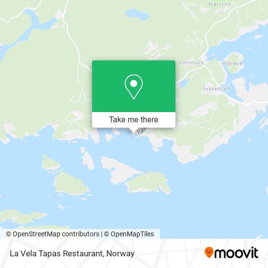 La Vela Tapas Restaurant map