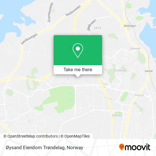 Øysand Eiendom Trøndelag map