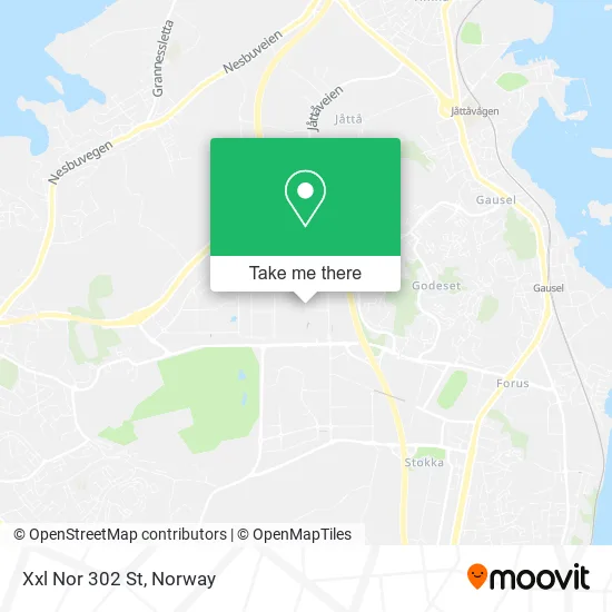 Xxl Nor 302 St map