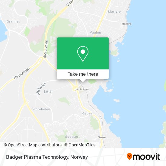 Badger Plasma Technology map