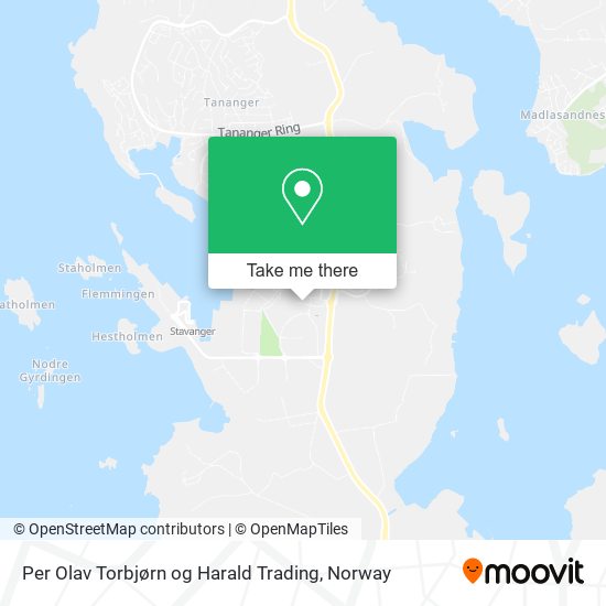 Per Olav Torbjørn og Harald Trading map