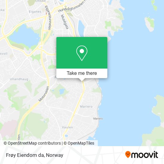 Frøy Eiendom da map