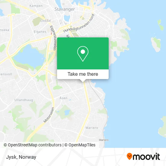 Jysk map