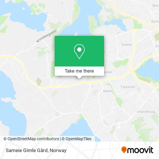 Sameie Gimle Gård map