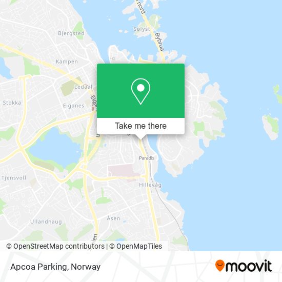 Apcoa Parking map