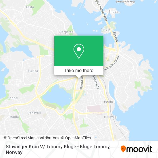 Stavanger Kran V/ Tommy Kluge - Kluge Tommy map
