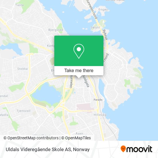 Uldals Videregående Skole AS map