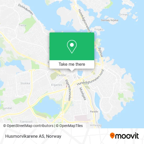 Husmorvikarene AS map