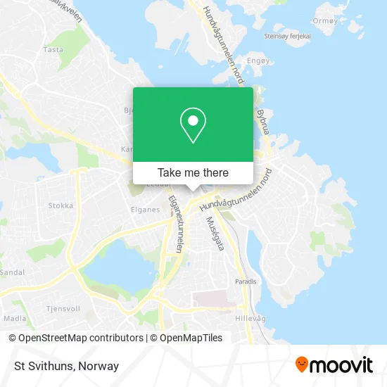 St Svithuns map