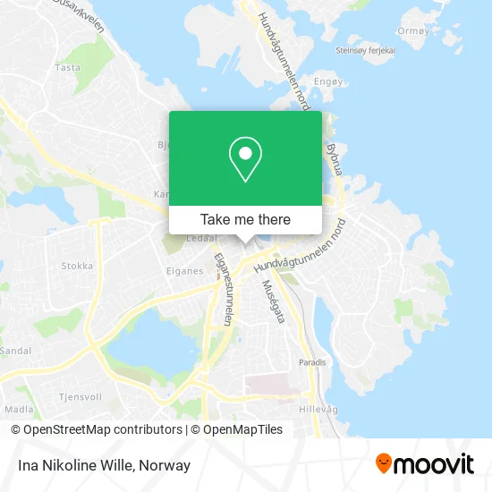Ina Nikoline Wille map
