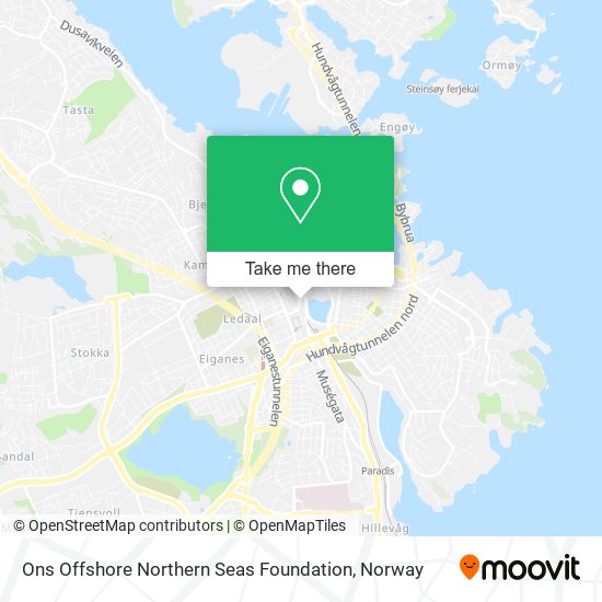 Ons Offshore Northern Seas Foundation map