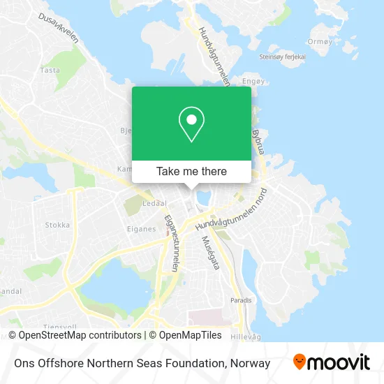 Ons Offshore Northern Seas Foundation map