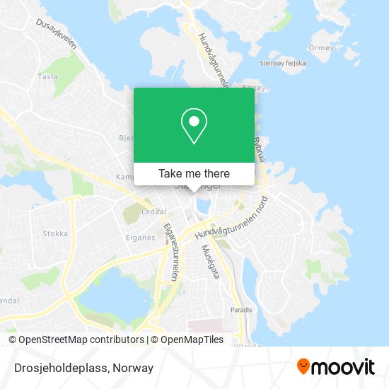 Drosjeholdeplass map