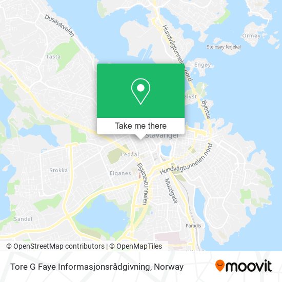 Tore G Faye Informasjonsrådgivning map