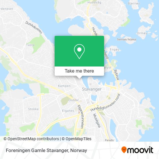 Foreningen Gamle Stavanger map