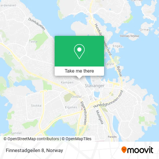 Finnestadgeilen 8 map