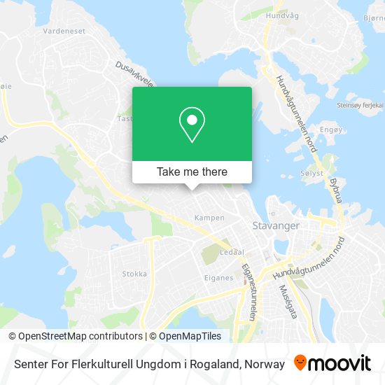 Senter For Flerkulturell Ungdom i Rogaland map