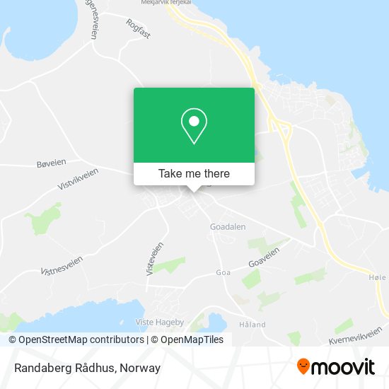 Randaberg Rådhus map