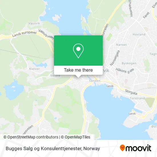 Bugges Salg og Konsulenttjenester map