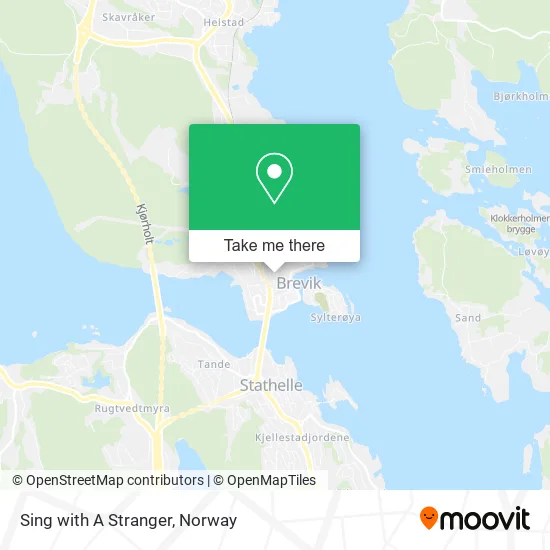 Sing with A Stranger map