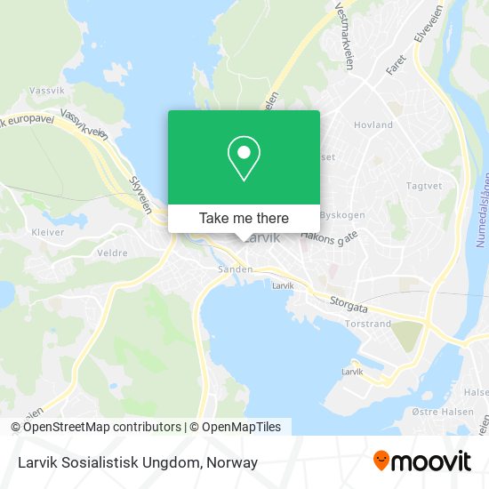 Larvik Sosialistisk Ungdom map