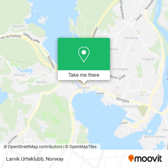 Larvik Urteklubb map