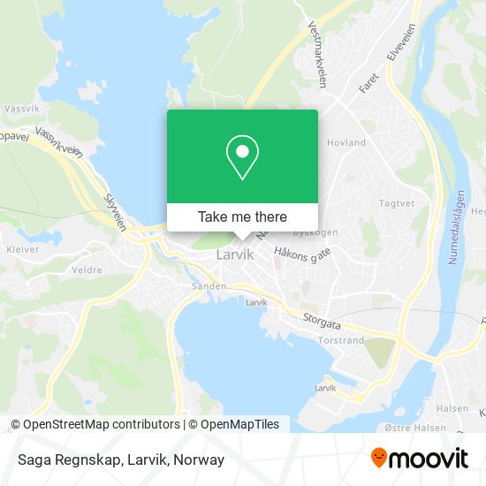 Saga Regnskap, Larvik map