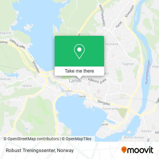 Robust Treningssenter map
