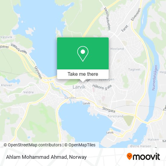 Ahlam Mohammad Ahmad map
