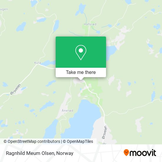 Ragnhild Meum Olsen map