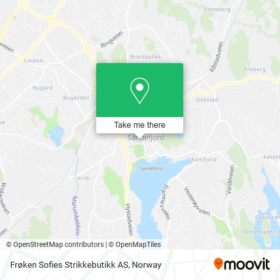 Frøken Sofies Strikkebutikk AS map