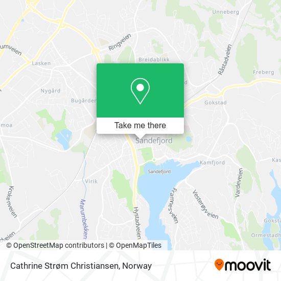 Cathrine Strøm Christiansen map