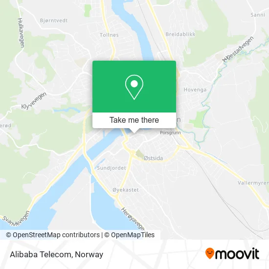 Alibaba Telecom map