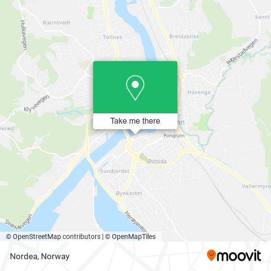 Nordea map