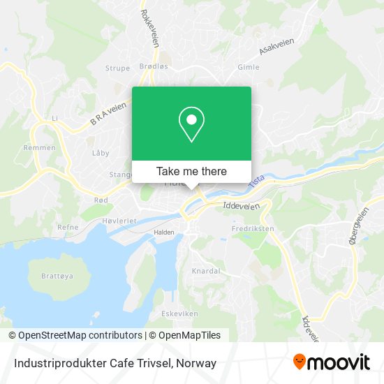 Industriprodukter Cafe Trivsel map