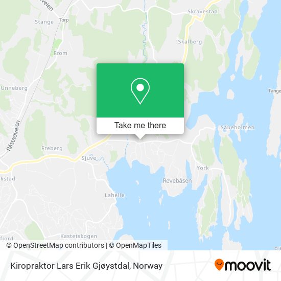 Kiropraktor Lars Erik Gjøystdal map