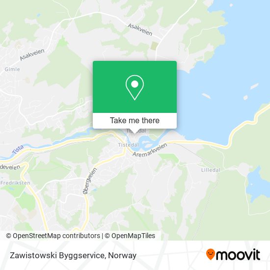 Zawistowski Byggservice map