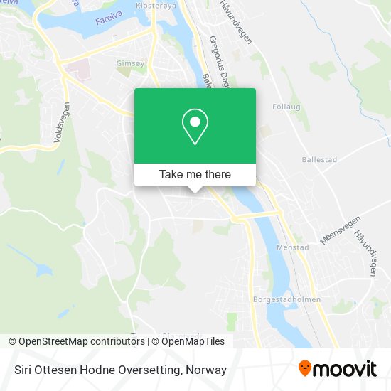 Siri Ottesen Hodne Oversetting map