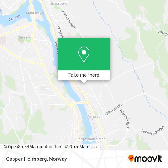 Casper Holmberg map