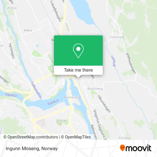 Ingunn Moseng map
