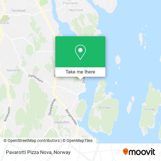 Pavarotti Pizza Nova map