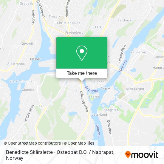 Benedicte Skårslette - Osteopat D.O. / Naprapat map