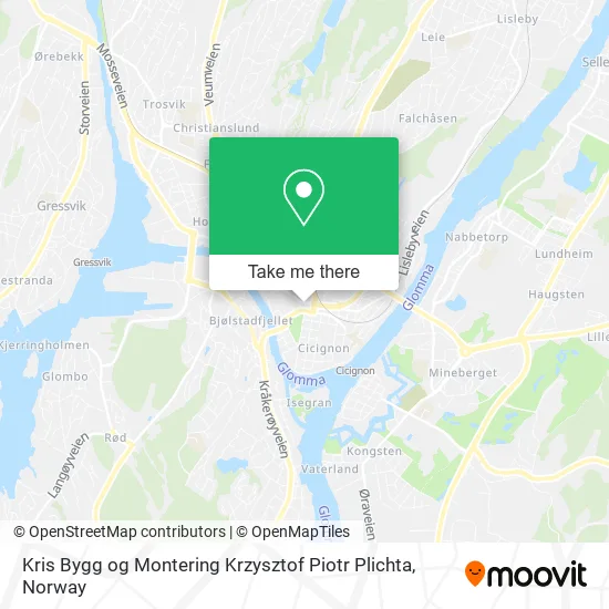 Kris Bygg og Montering Krzysztof Piotr Plichta map