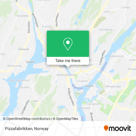 Pizzafabrikken map