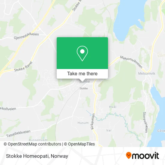 Stokke Homeopati map