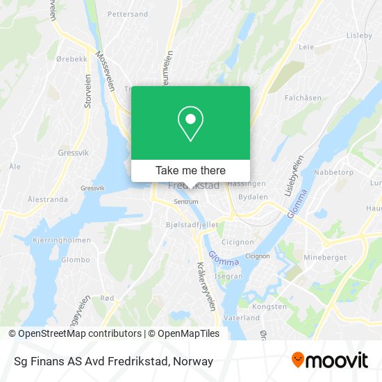 Sg Finans AS Avd Fredrikstad map
