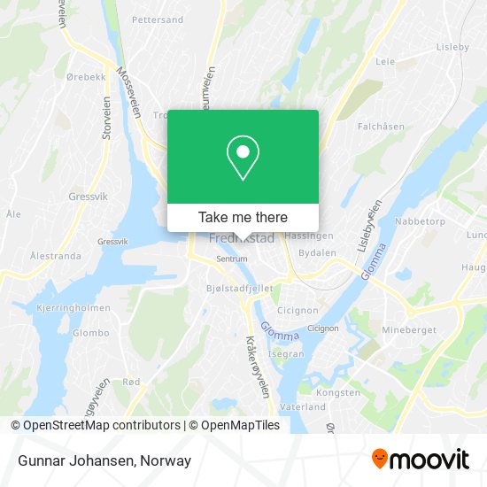 Gunnar Johansen map