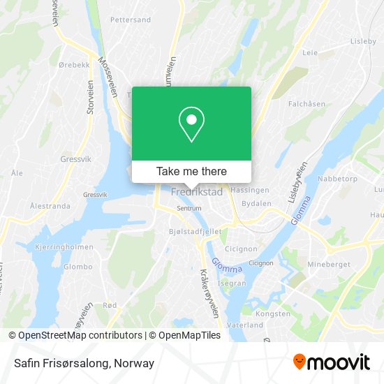 Safin Frisørsalong map