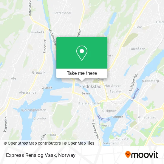 Express Rens og Vask map