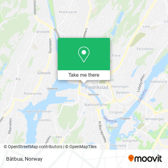 Båtbua map